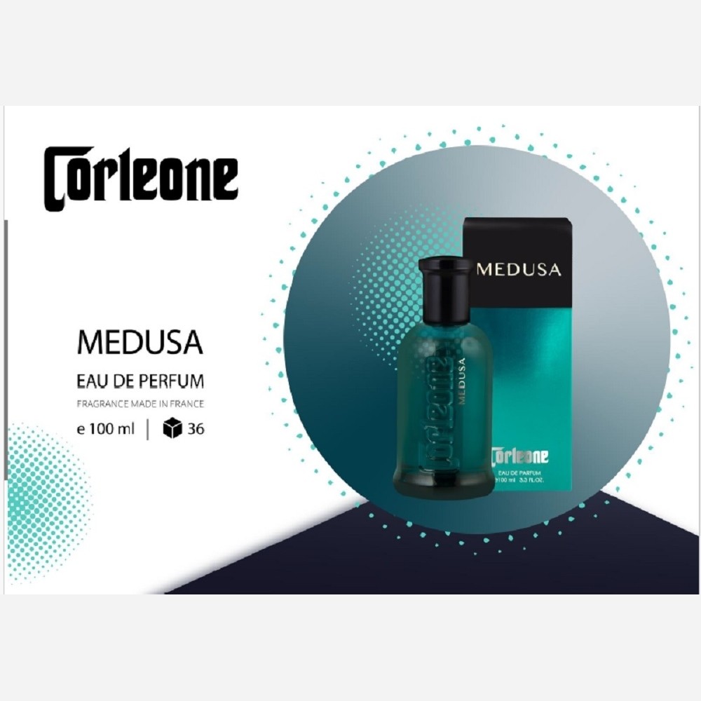 ادکلن مردانه / زنانه کورلئونه مدل مدوسا MEDUSA