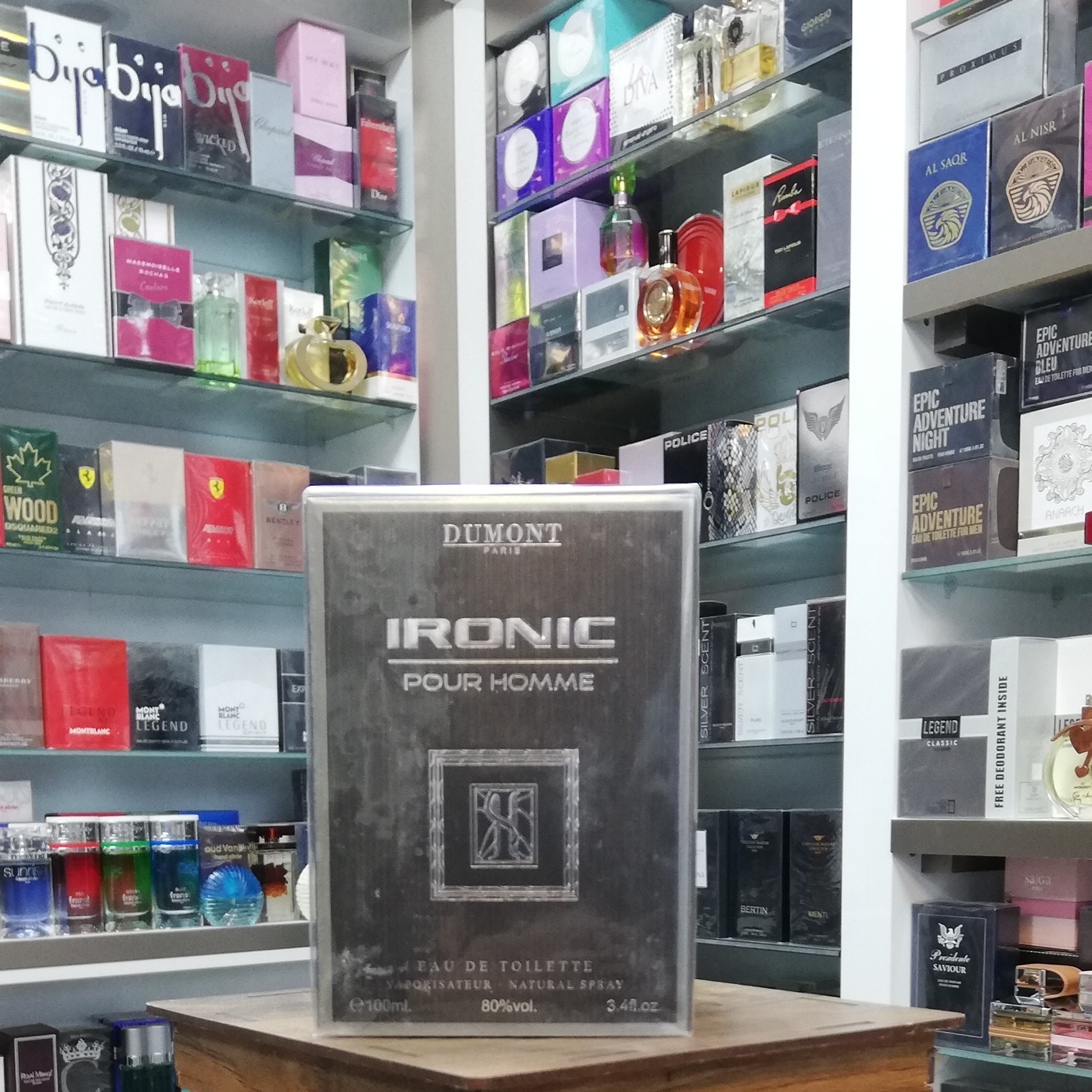 ادوپرفیوم دمونت پاریس DUMONT PARIS ایرونیک پورهوم بلک Ironic Pour Homme حجم 100 میلی لیتر
