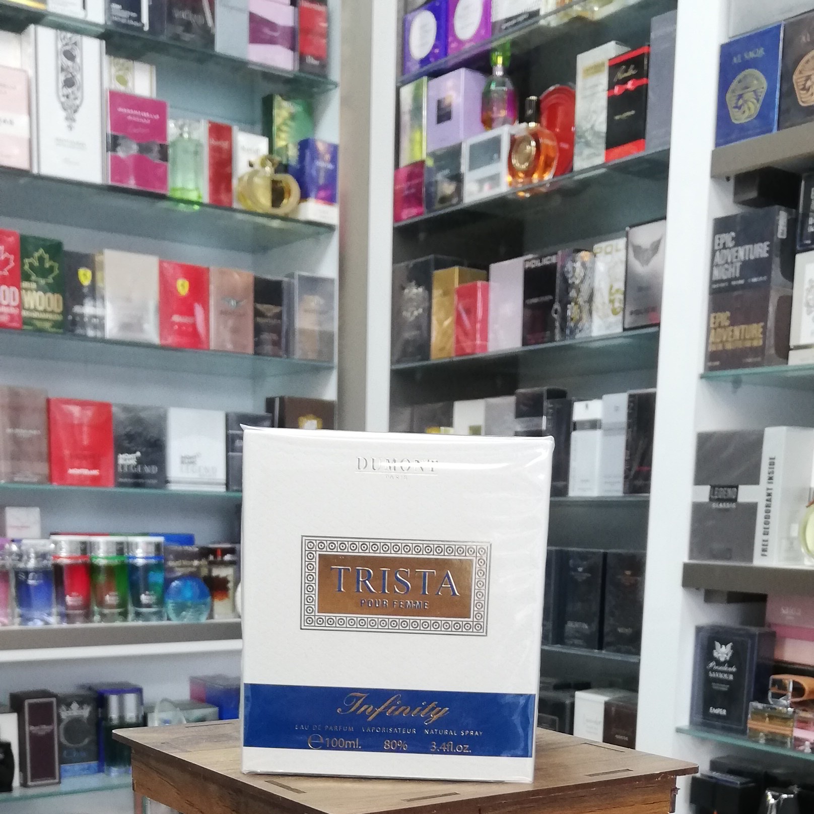 ادوپرفیوم دمونت پاریس DUMONT PARIS تریستا پور فم اینفنیتی Infinity حجم 100 میلی لیتر