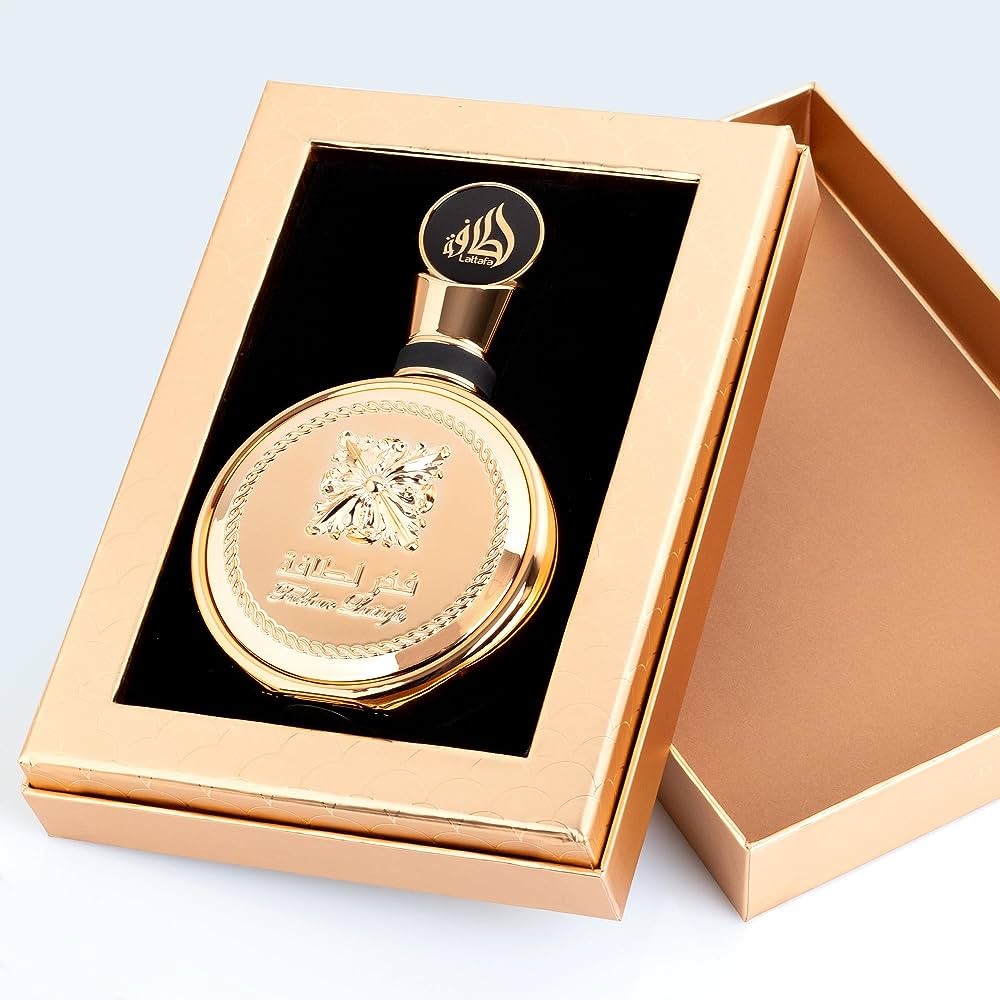 ادکلن فخر طلایی لطافه fakhr gold lattafa