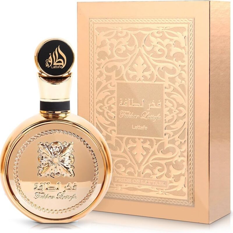 ادکلن فخر طلایی لطافه fakhr gold lattafa