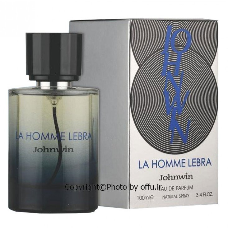 ادو پرفیوم مردانه جانوین مدل لا هوم لیبرا Johnwin La Homme Lebra