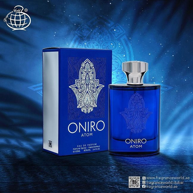 عطر ادکلن مردانه فراگرنس ورد اونیرو اتم (Fragrance World Oniro Atom)