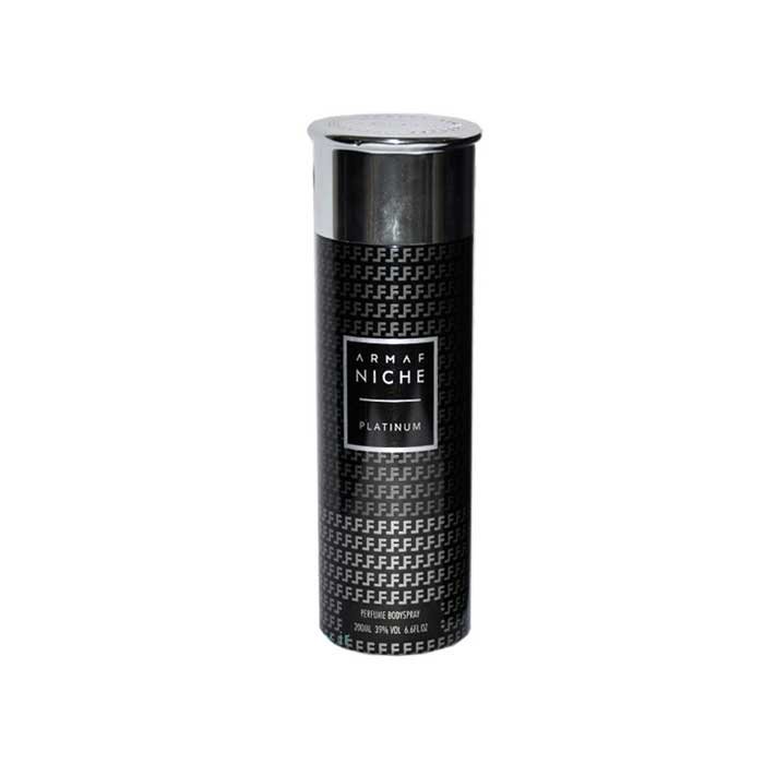 اسپری پرفیوم مردانه آرماف نیچه مدلPlatinumحجم 200 میلی لیتر