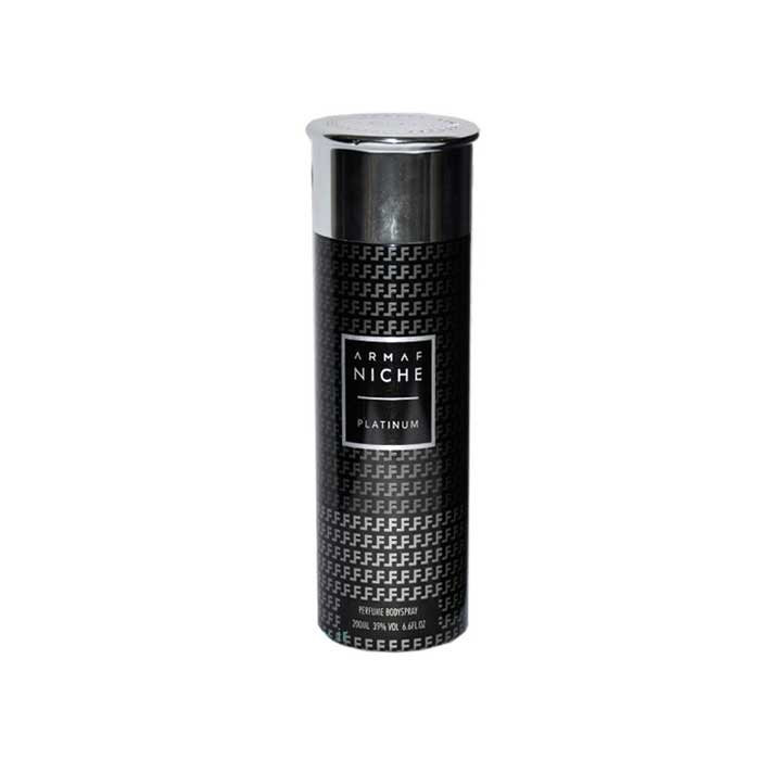 اسپری پرفیوم مردانه آرماف نیچه مدلPlatinumحجم 200 میلی لیتر