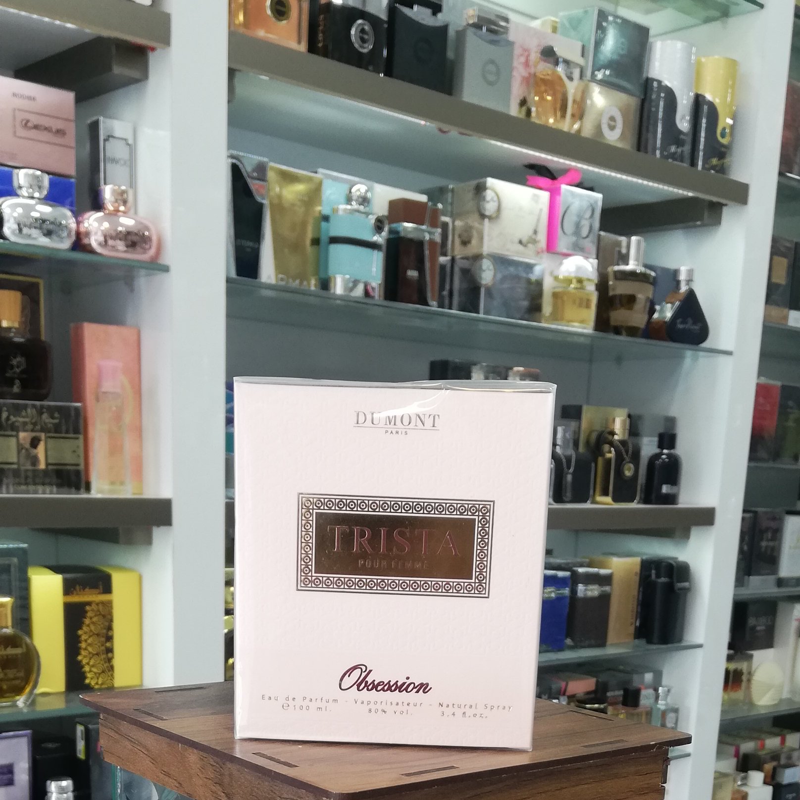 ادوپرفیوم زنانه دمونت پاریس مدل تریستا آبسشن حجم 100 میلی لیتر EAU DE PERFUME DUMONT PARIS TRISTA OBSESSION 100 ML