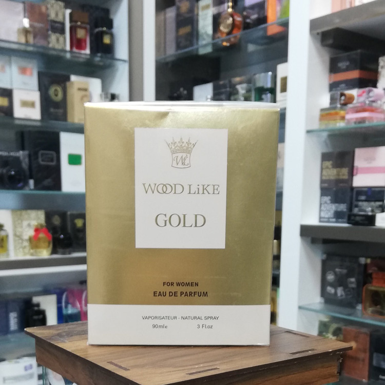 ادو پرفیوم زنانه وود لایک مدل گلد 90 میلی لیتر | Wood Like Gold