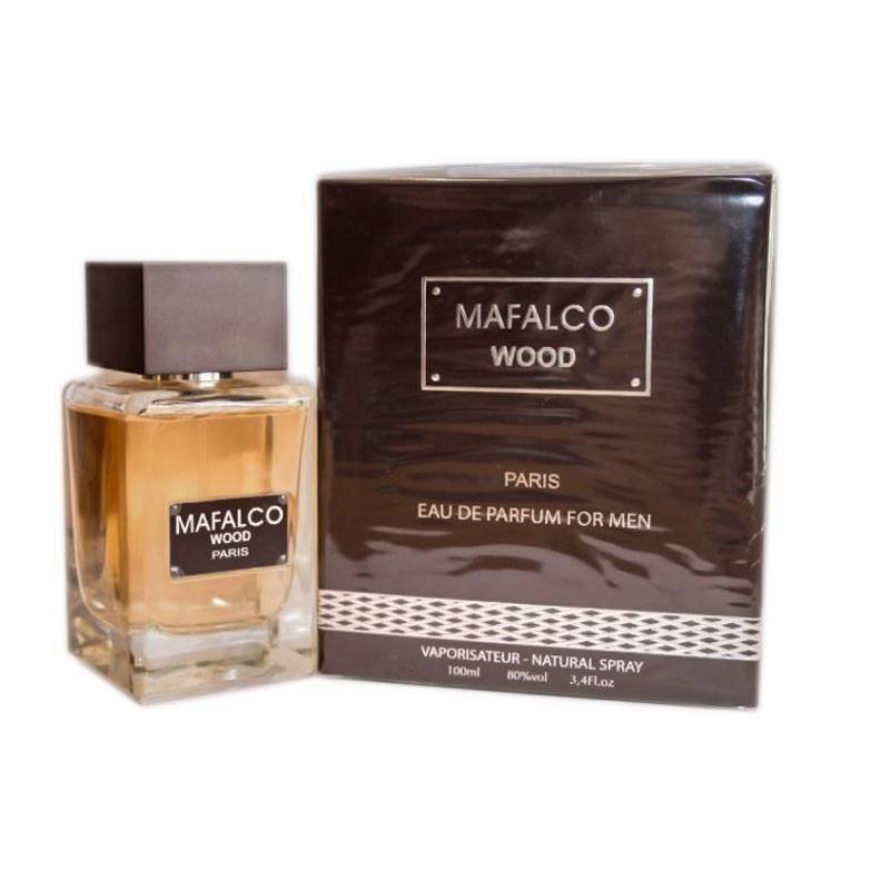 عطر ادکلن پاریس بلو مافالکو وود Paris Bluue Mafalco Wood حجم 100 میلی لیتر