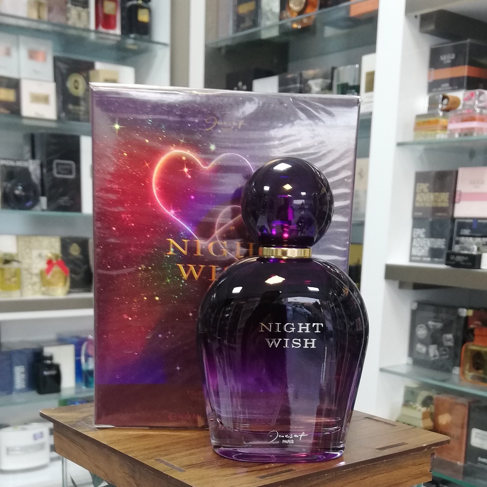 ادو پرفیوم زنانه ژک ساف مدل نایت ویشNight Wish حجم 100 میلی لیتر