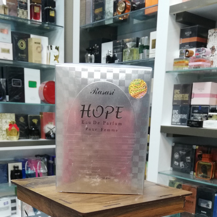 عطر رصاصی هوپ زنانه ادوپرفیوم Rasasi HOPE Pour Femme EDP
