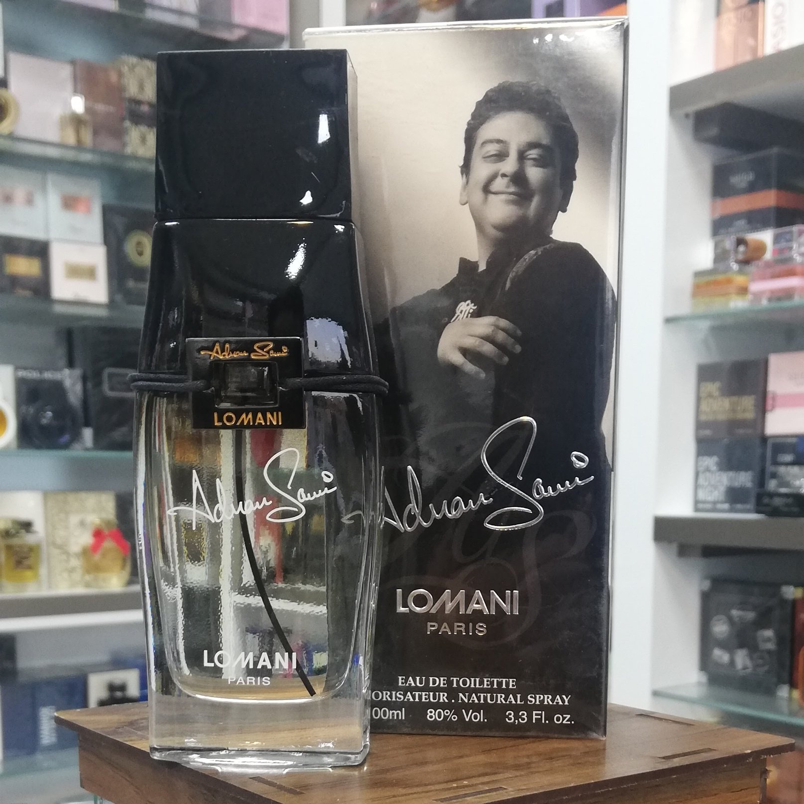 ادو تویلت مردانه لومانی مدل Adnan Sami حجم 100 میلی لیتر