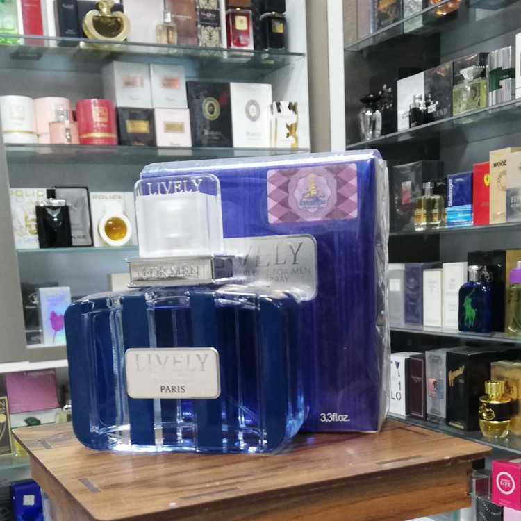 عطرادکلن لایولی لاولی مردانه (آبی) Lively