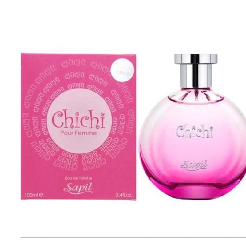 ادکلن چی چی صورتی زنانه، اصل sapil100ml، شیرین و خنک