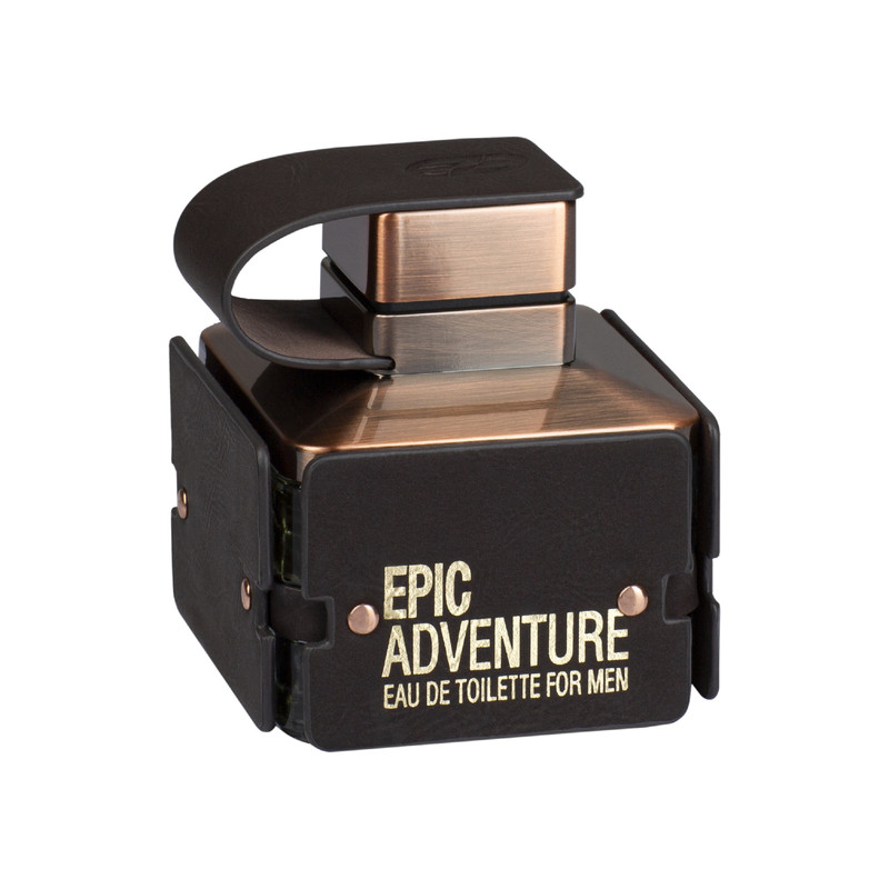 ادو تویلت مردانه عماد آرا مدل Epic Adventure حجم 100 میلی لیتر به همراه اسپری خوشبو کننده بدن مردانه عماد آرا مدل Epi...