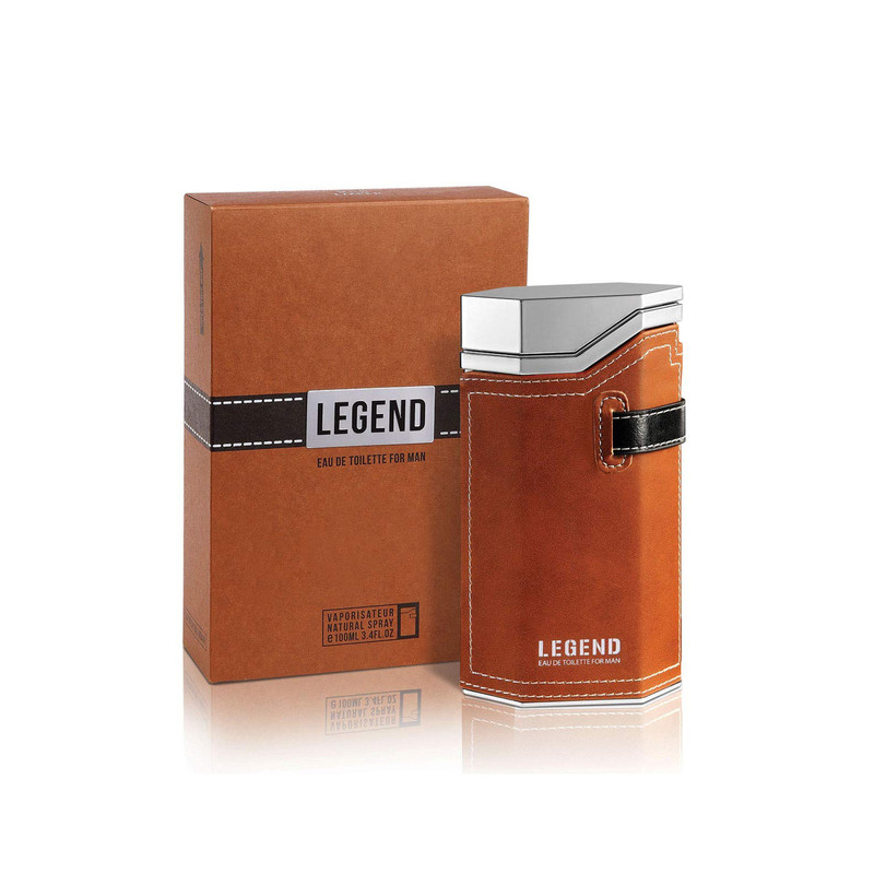 ادو تویلت مردانه عماد آرا مدل Legend با رایحه خنک حجم 100 میلی لیتر