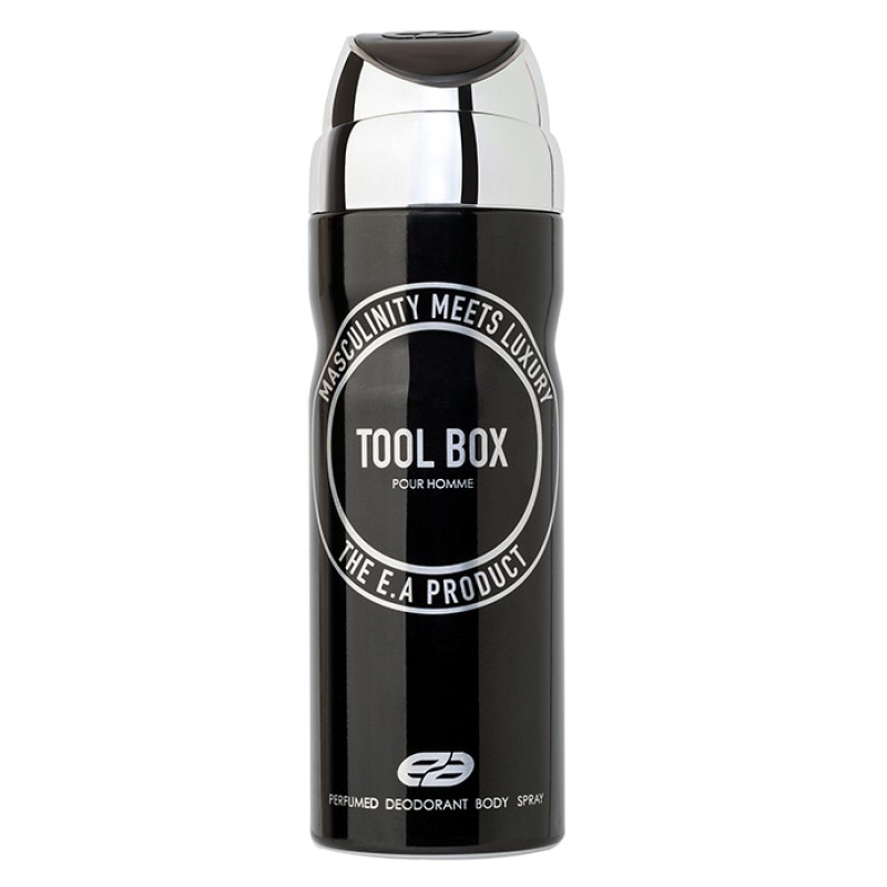 اسپری بدن مردانه عماد آرا مدل تول باکس حجم 200 میلی لیتر