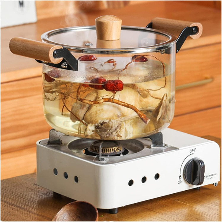 قابلمه پیرکس مدل شیشه کد 1369n 2500cc سایز 20