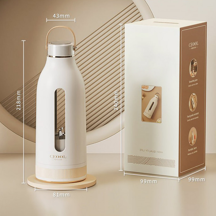 شیکر شارژی سئول مدل مینی گنجایش 0.4 لیتر