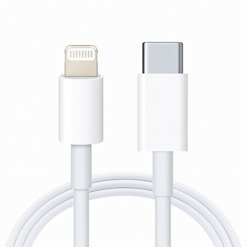 کابل تبدیل USB-C به لایتنینگ مدل iph-li طول 1 متر
