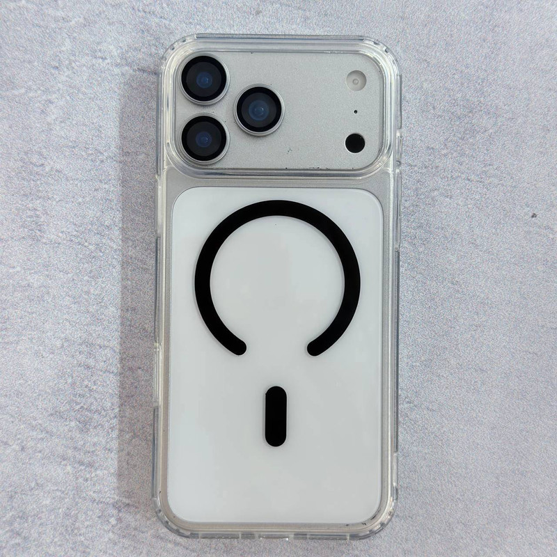 کاور مدل شفاف MH مناسب برای گوشی موبایل اپل iphone 17 PRO MAX