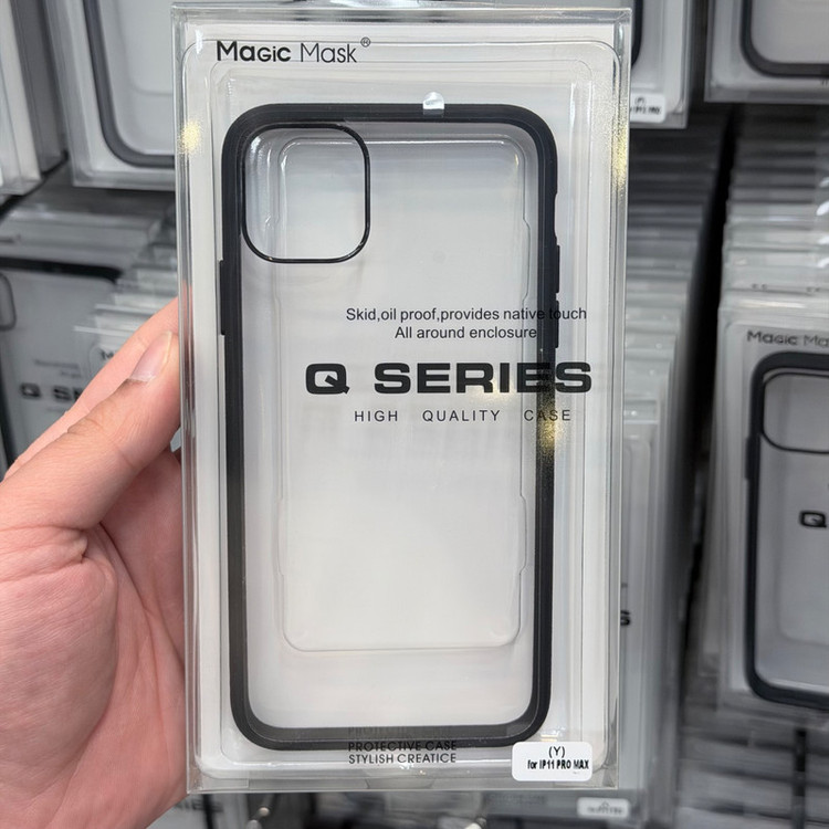 کاور مجیک ماسک مدل کلییر مناسب برای گوشی موبایل اپل iphone 15