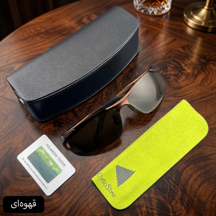 عینک ورزشی مدل 8179 Polarized Metal مناسب برای انواع ورزشها