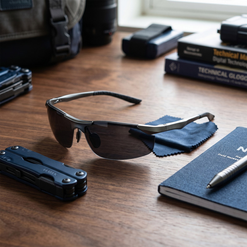 عینک ورزشی مدل 8179 Polarized Metal مناسب برای انواع ورزشها