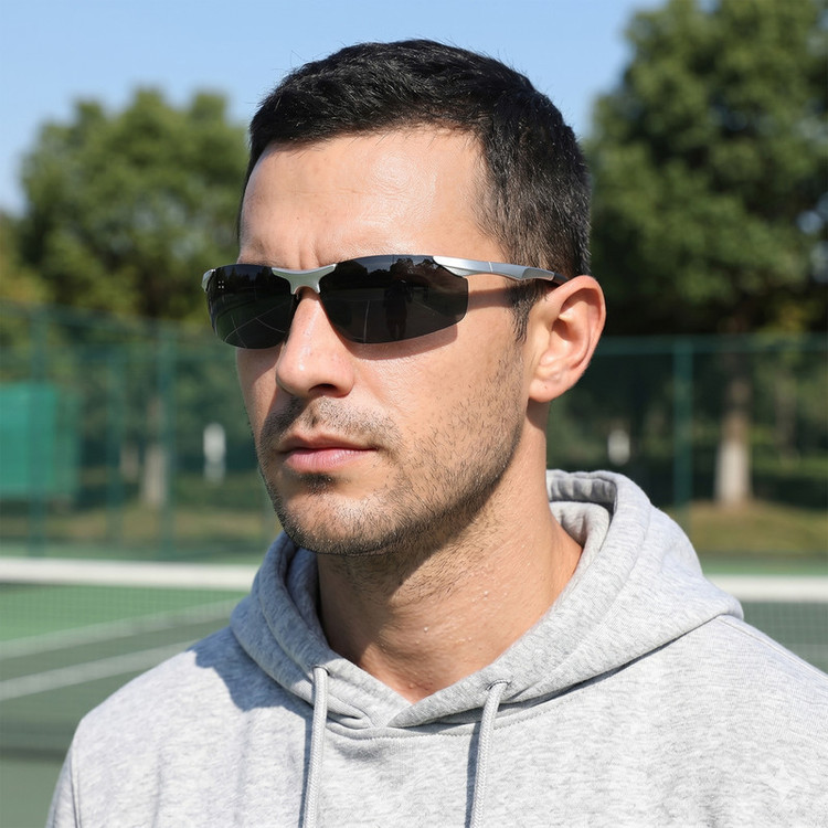 عینک ورزشی مدل 8179 Polarized Metal مناسب برای انواع ورزشها