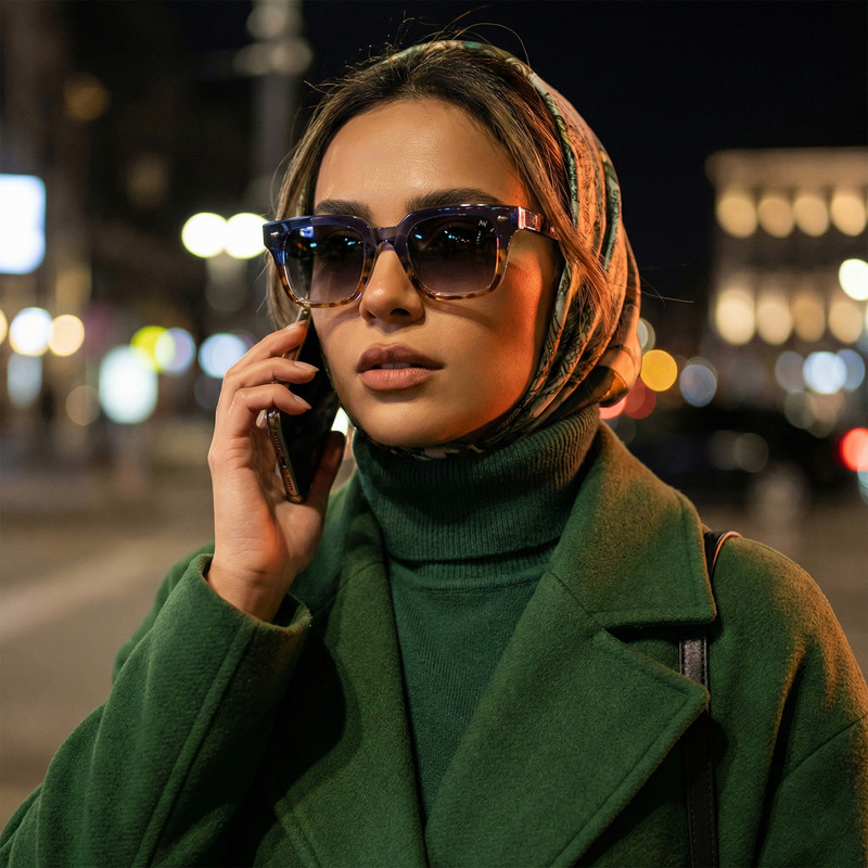 عینک آفتابی ویفرر (Wayfarer) آلبرت وگ مدل S31105-C4 Polarized Avantgarde Visionary