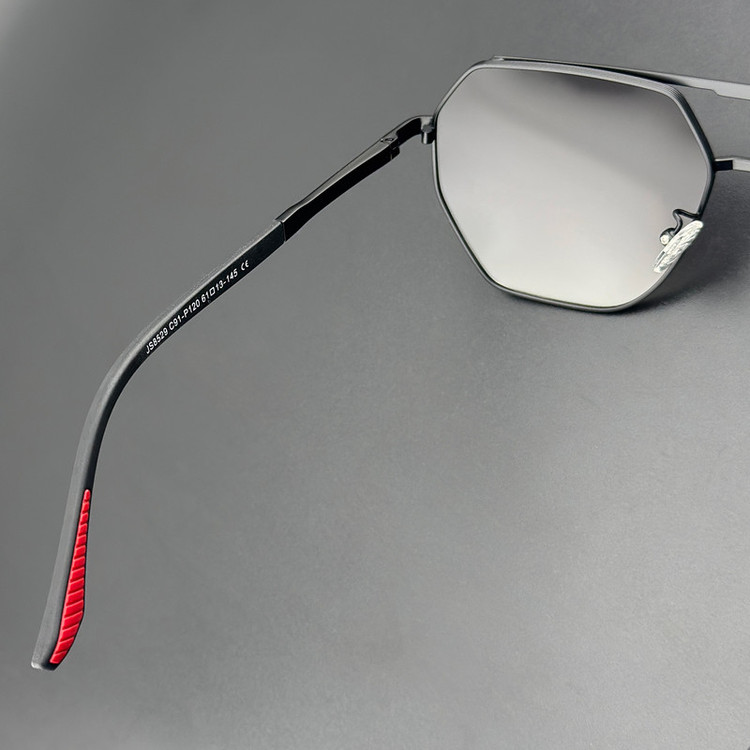 عینک آفتابی چند ضلعی مردانه مدل JS8529C91-P120