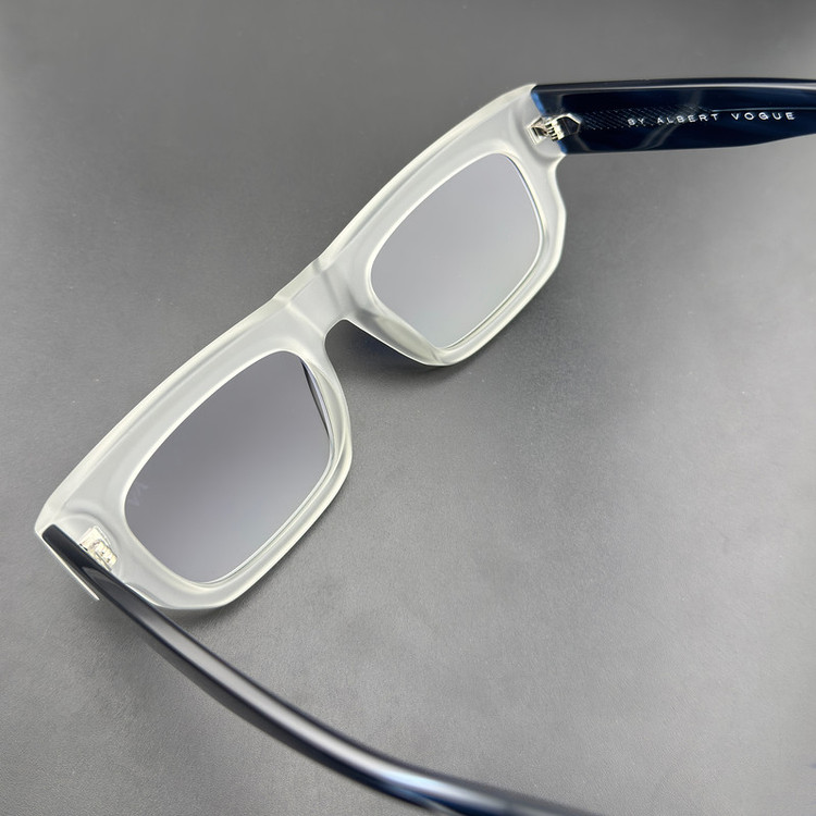 عینک آفتابی مستطیلی آلبرت وگ مدل S31111C3 Acetate Avantgarde Visionary