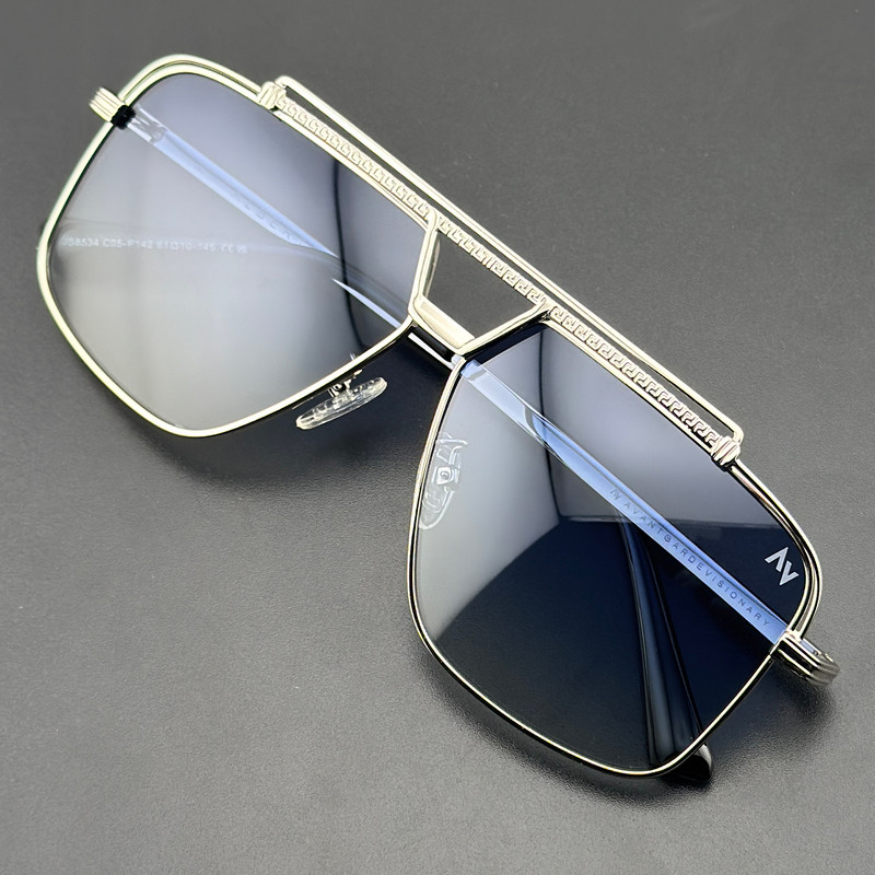 عینک آفتابی خلبانی (Aviator) مردانه آلبرت وگ مدل JS8534C05-P142 Polarized Avantgarde Visionary