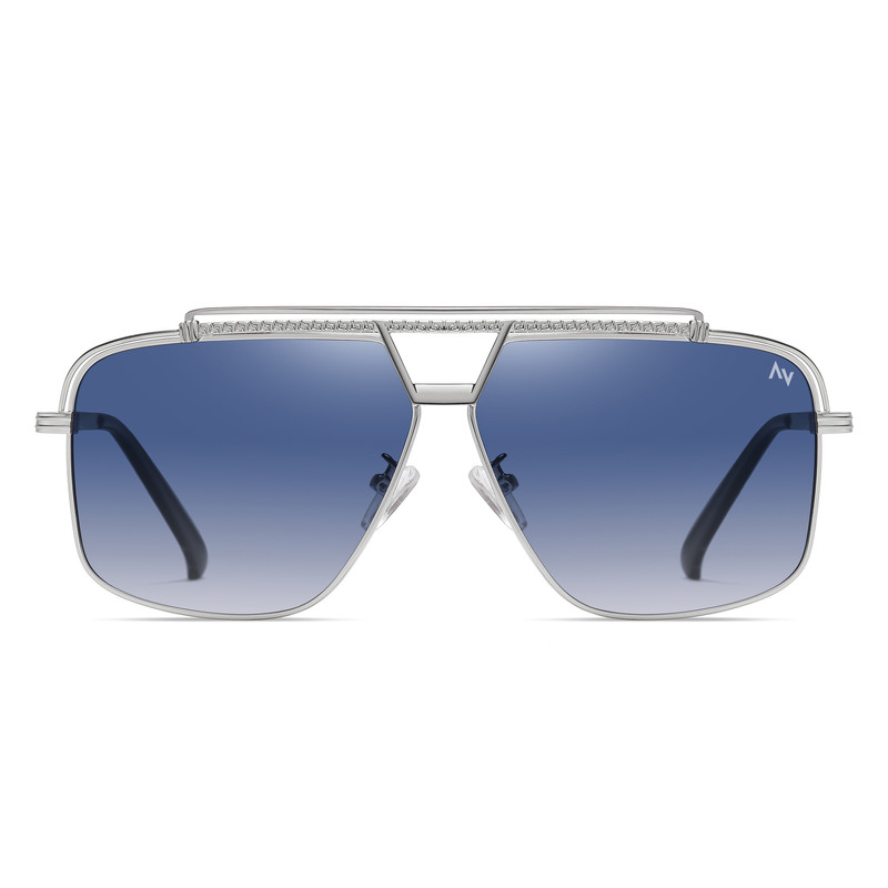 عینک آفتابی خلبانی (Aviator) مردانه آلبرت وگ مدل JS8534C05-P142 Polarized Avantgarde Visionary