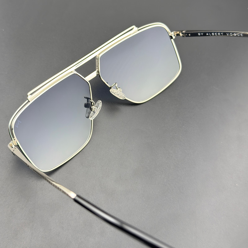 عینک آفتابی خلبانی (Aviator) مردانه آلبرت وگ مدل JS8534C05-P142 Polarized Avantgarde Visionary