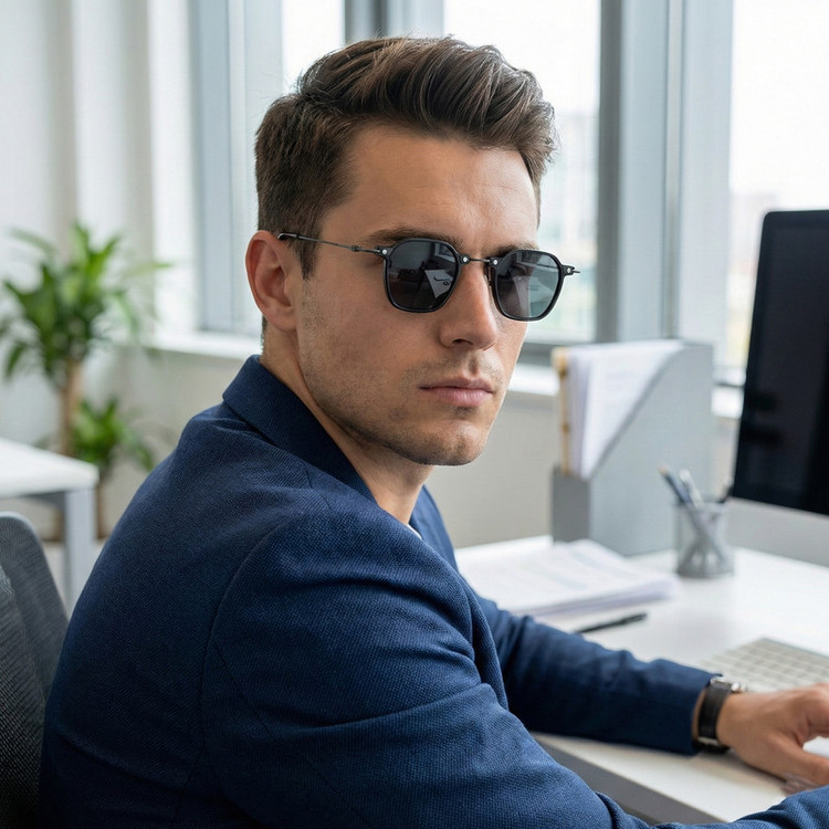 عینک آفتابی فریم خاص مدل TJ705C01-P01 Polarized