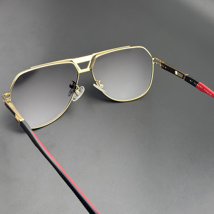 عینک آفتابی فریم خاص مردانه آلبرت وگ مدل JS-8549-C218-P120 Avantgarde Visionary
