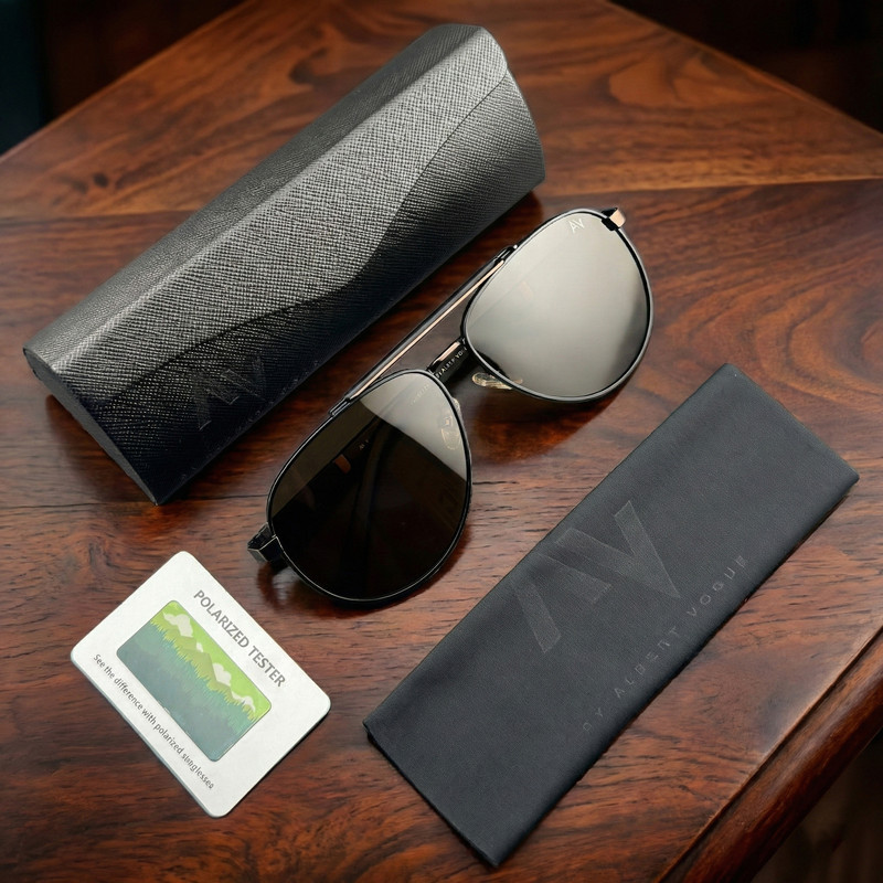 عینک آفتابی خلبانی (Aviator) مردانه آلبرت وگ مدل 6315C105P130 Avantgarde Visionary