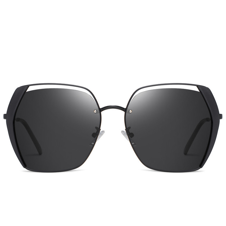 عینک آفتابی پروانه ای زنانه مدل P2205T1-1 Polarized Obsidian