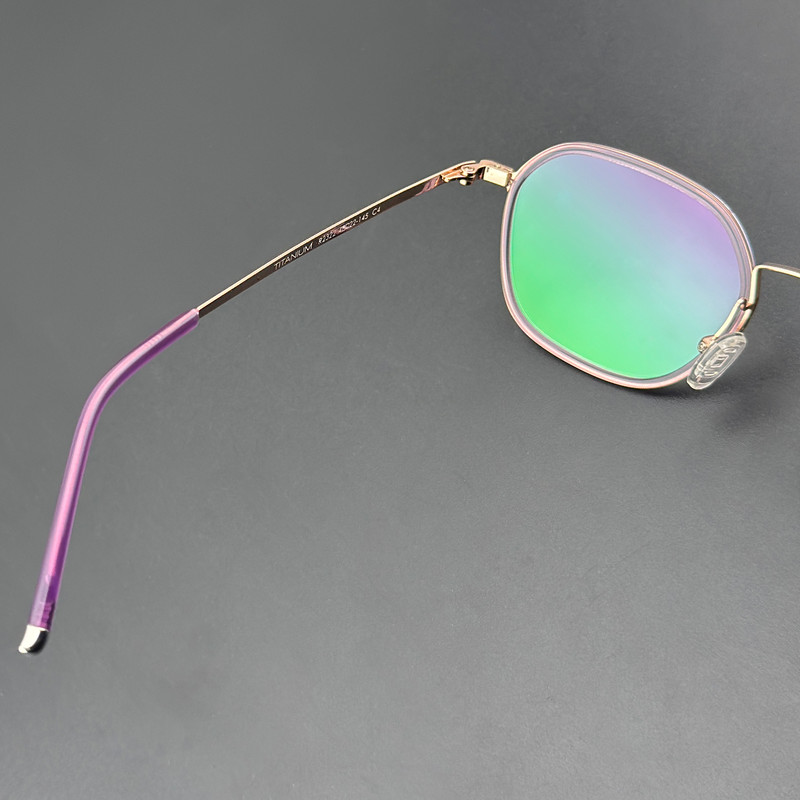 فریم عینک طبی چند ضلعی زنانه مدل R2322C4 مناسب برای انواع فرم صورت