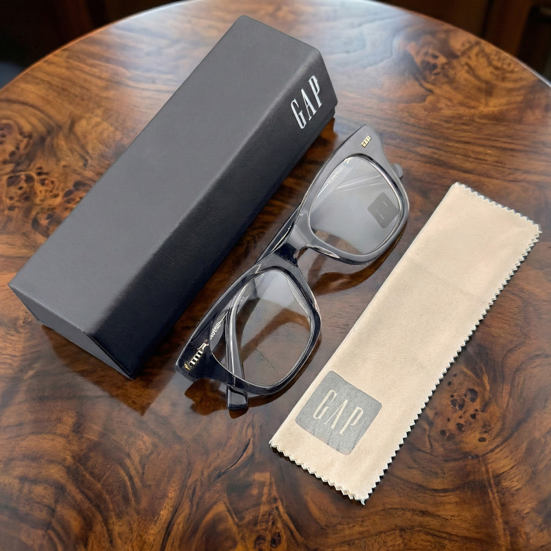 فریم عینک طبی ویفرر (Wayfarer) گپ مدل 8002C4 Pearl River مناسب برای صورت بیضی، گرد