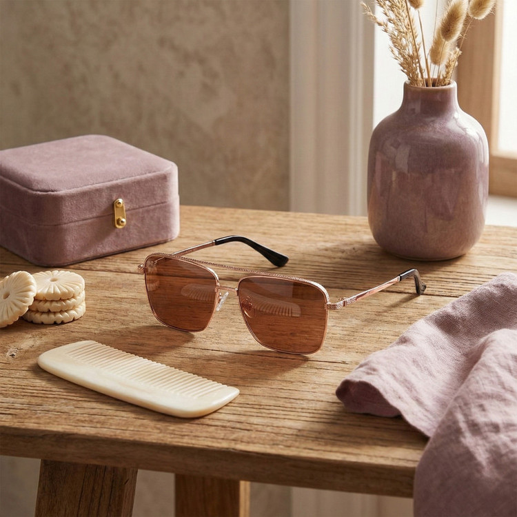 عینک آفتابی خلبانی (Aviator) مدل JS8541C11-P146 Polarized