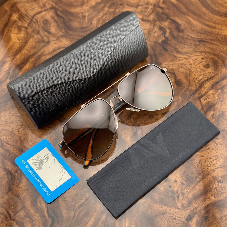 عینک آفتابی مردانه آلبرت وگ مدل JS8527C184-P107 Polarized Flex