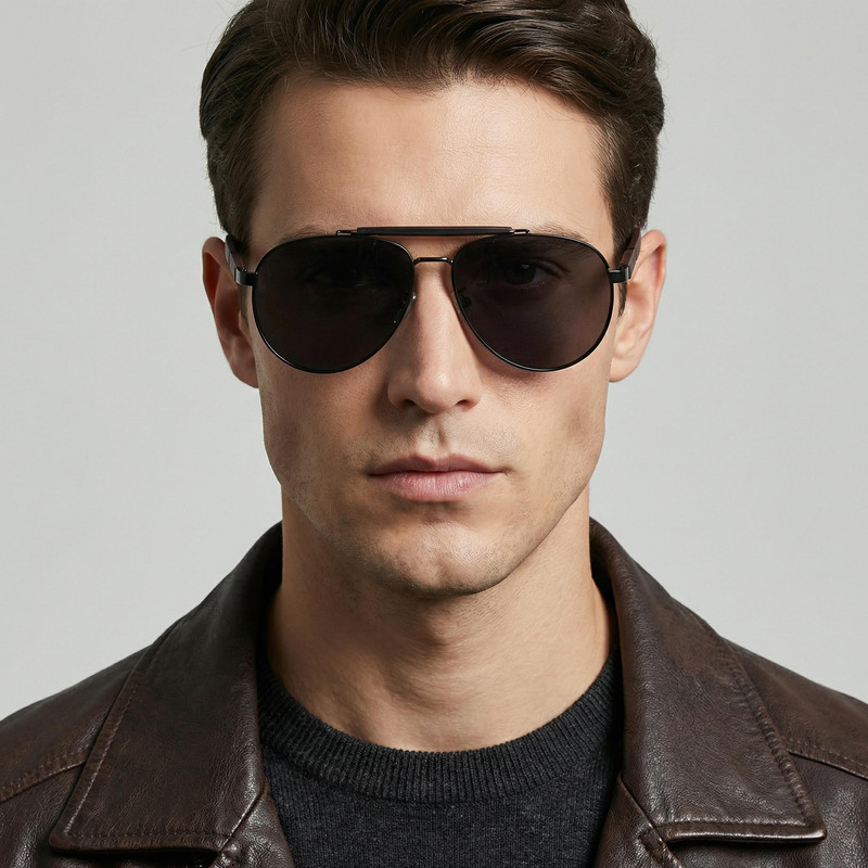 عینک آفتابی خلبانی (Aviator) مردانه آلبرت وگ مدل 6315C04-P101 Polarized Avantgarde Visionary
