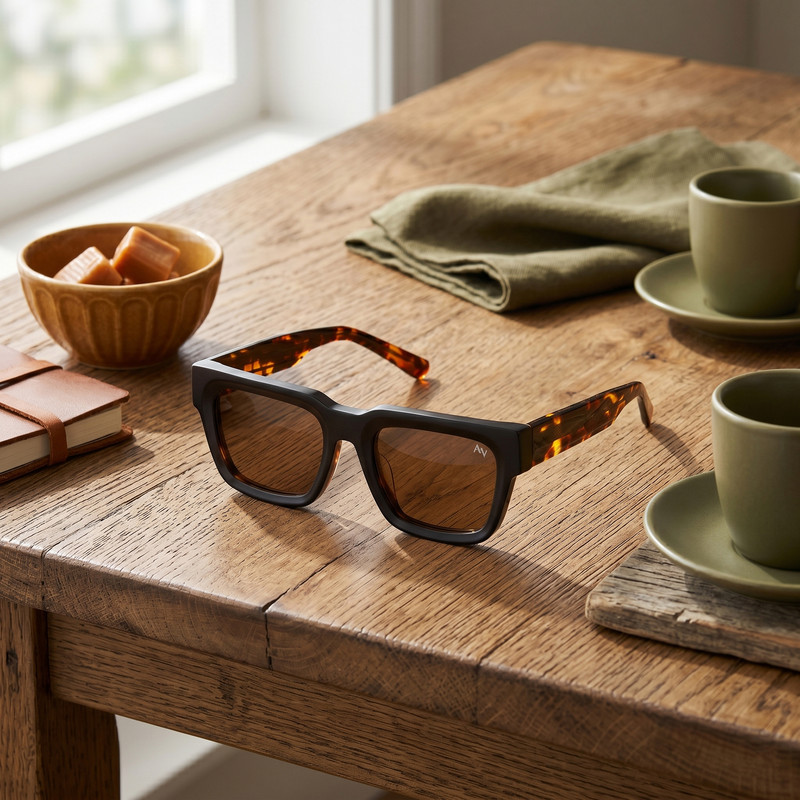 عینک آفتابی ویفرر (Wayfarer) آلبرت وگ مدل S32106C2 Acetate Avantgarde Visionary