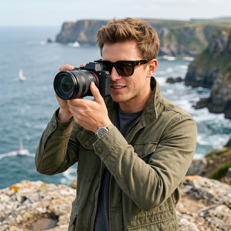 عینک آفتابی ویفرر (Wayfarer) آلبرت وگ مدل S32106C2 Acetate Avantgarde Visionary