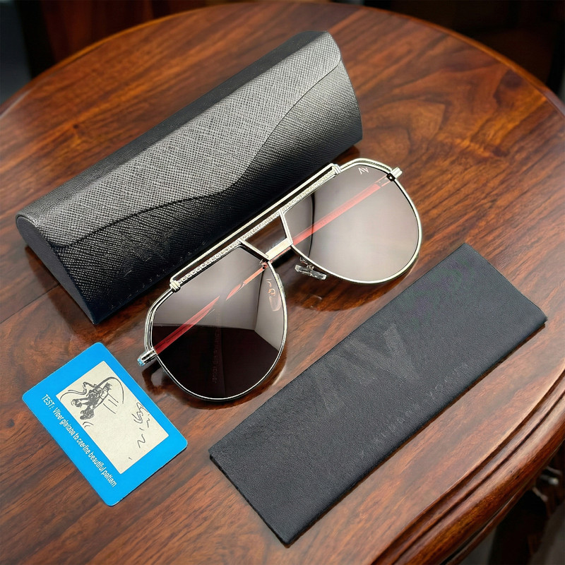 عینک آفتابی خلبانی (Aviator) آلبرت وگ مدل JS8533C05-P44 Polarized Avantgarde Visionary