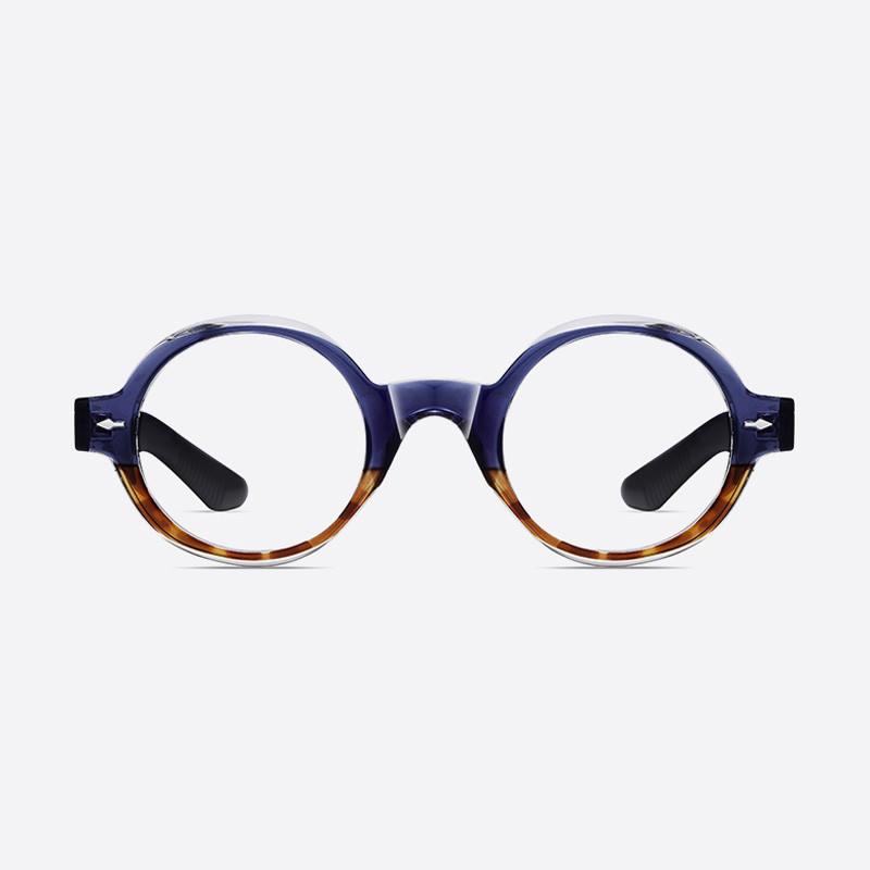 فریم عینک طبی گرد آلبرت وگ مدل S31108-C4-1 Acetate مناسب برای صورت گرد و بیضی