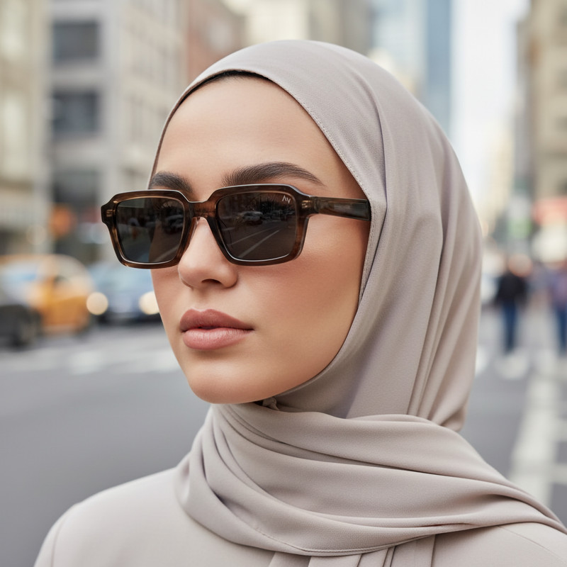 عینک آفتابی ویفرر (Wayfarer) آلبرت وگ مدل S32105-C3 Acetate Avantgarde Visionary