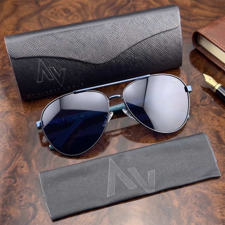 عینک آفتابی مردانه آلبرت وگ مدل 6319C102-P137 Polarized Avantgarde Visionary