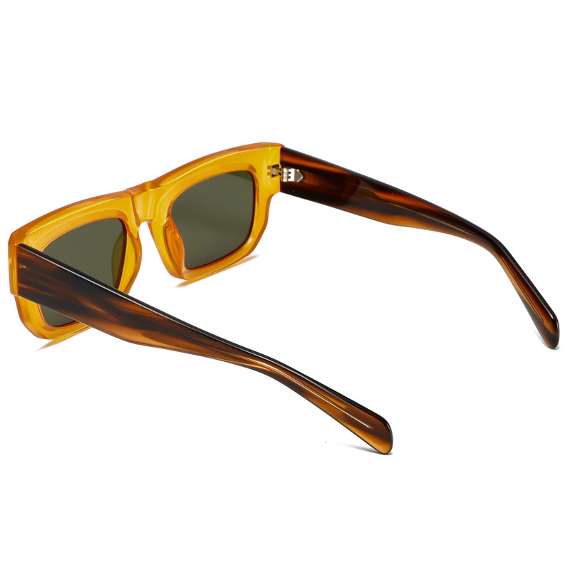 عینک آفتابی مستطیلی آلبرت وگ مدل S31111C5 Acetate Avantgarde Visionary